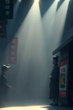 半盏灯灶台夜灯场景封面